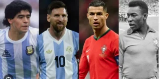 Më të mirët e historisë së futbollit sipas ‘FourFourTwo’: Lionel Messi i sheh të gjithë nga lart