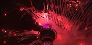 Video/ Zelanda e Re mirëpret Vitin e Ri 2026, spektakël fishekzjarrësh në sheshet e vendit