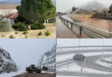 Shiu dhe dëbora ‘zaptojnë’ Shqipërinë! Regjistrohet viktima e parë në Durrës. Vjosa arrin në pikën kritike mbi 9 metra, përmbytje në Vlorë e Fier