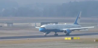 Donald Trump mbërrin në Zvicër, Presidenti amerikan do takohet me aleatët, në fokus Groenlanda