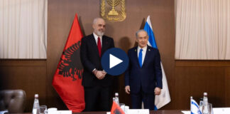 Rama takim me Netanyahun në Jerusalem, kryeministri do të mbajë një fjalim në Parlamentin izraelit