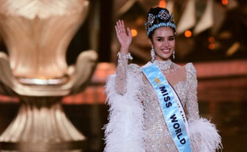 Opal Suchata Chuangsri nga Tajlanda kurorëzohet Miss World 2025