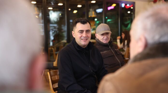 Llatja, Bylykbashi dhe Urupi takim me pensionistët në Rajonin nr. 5