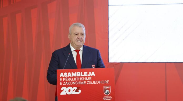 I vetëm në garë, Armand Duka zgjidhet për herë të shtatë President i FSHF-së: Uroj që të jemi pjesë e Botërorit 2026