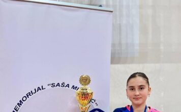 Dy medalje për Ana Kokoneshin në Podgorica Open 2026