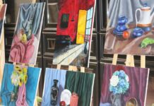 Nxënësit e “Onufrit” sjellin art në Teatrin Skampa me ekspozitën “Kur Fjala Bëhet Ngjyrë” dhe koncertin “Mësuesi, fjala që ndriçon”