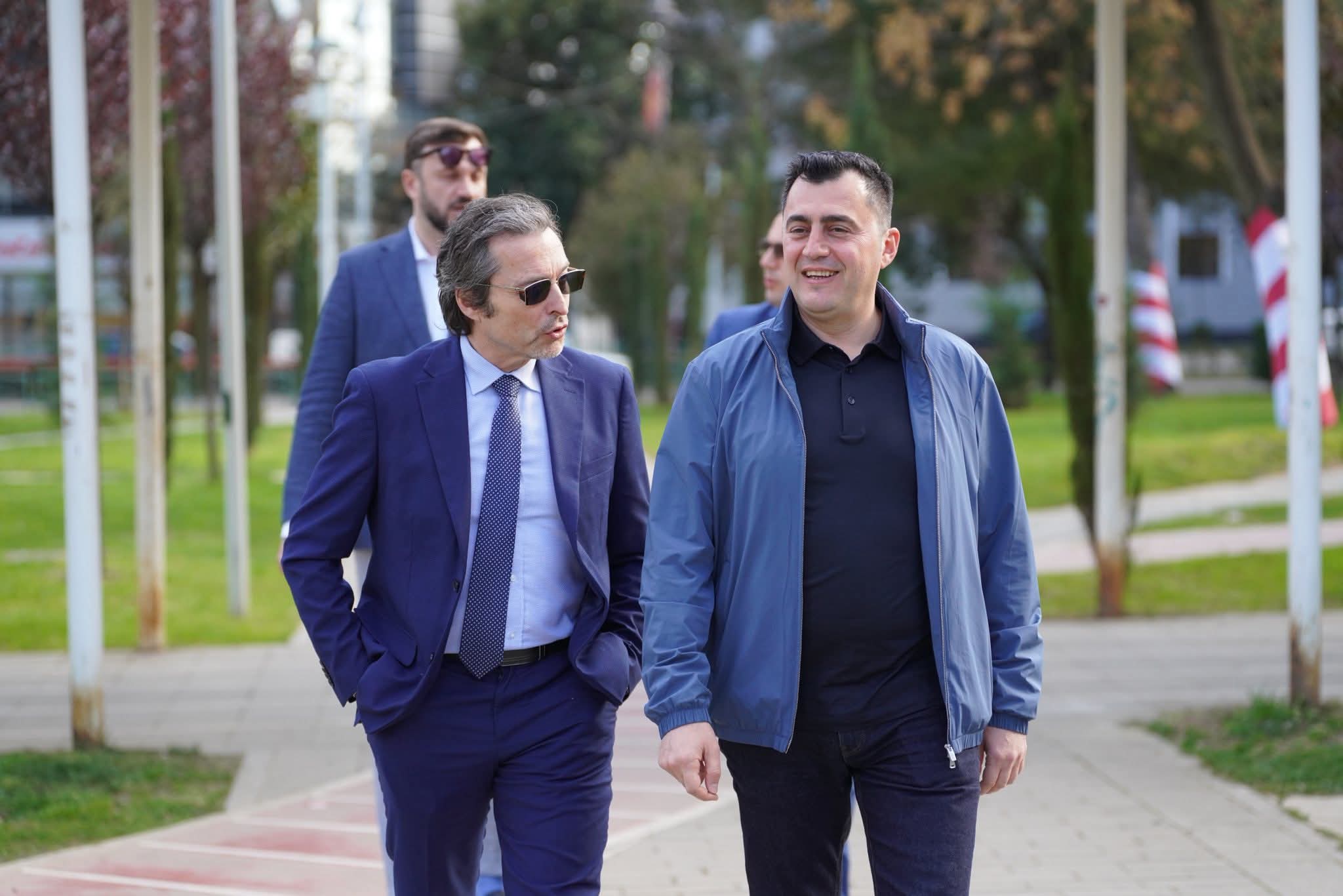 Ambasadori i Italisë Marco Alberti vizitë zyrtare në Elbasan