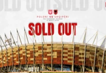 Në mbështetje të Kombëtares/ Poloni-Shqipëri, shiten të gjitha biletat për tifozët shqiptarë