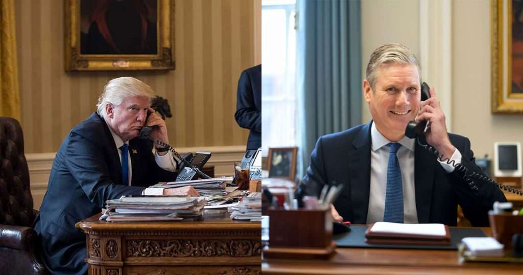 Starmer dhe Trump diskutojnë hapjen e Hormuzit, ndërsa lufta pritet të zgjasë me javë