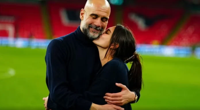 Pep Guardiola dhe përqafimi më i bukur pas triumfit me Manchester City; në fushë i shkon vajza e tij, Maria