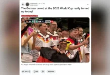 BOTËRORI 2026 – Tifozi gjerman padit autorët e fotos virale me Hitlerin, e krijuar nga IA