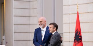 Rama viziton Parisin me ftesë të Macron, në fokus forcimi i partneritetit strategjik