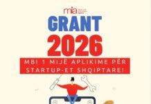 Mbi 1 mijë aplikime për “Grant 2026”, rritet interesi për startup-et dhe inovacionin në të gjithë Shqipërinë