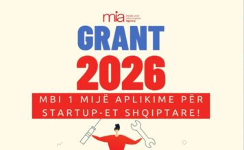 Mbi 1 mijë aplikime për “Grant 2026”, rritet interesi për startup-et dhe inovacionin në të gjithë Shqipërinë