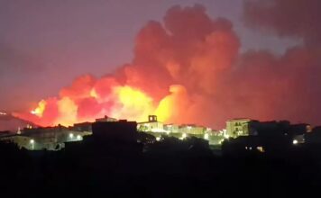 Zjarre në Siçili, temperaturat mbi 46 gradë Celsius