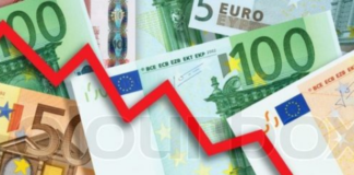 Euroja vijon rënien, këmbehet me 92,96 lekë në tregun vendas