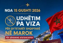 Maroku heq regjimin e vizave për shtetasit shqiptarë për qëndrime afatshkurtra