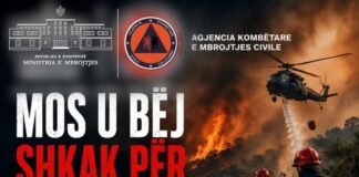 Ministria e Mbrojtjes apel qytetarëve: Mos u bëni shkaktarë zjarresh