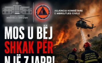 Ministria e Mbrojtjes apel qytetarëve: Mos u bëni shkaktarë zjarresh
