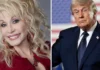 SHBA – Trump ul flamujt në gjysmë shtizë në nderim të Dolly Parton