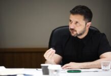 KIEV – Zelensky: Të gjitha linjat ajrore të mos fluturojnë më mbi Rusi