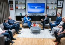 Ylli pret të dërguarin special të SHBA-së Paolo Zampolli, në fokus diplomacia sportive