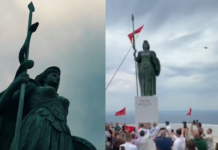 Monumenti i mbretëreshës Teuta vendoset në ballkonin panoramik Shëngjin-Velipojë