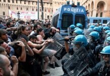Italia mobilizon qindra forca sigurie për të parandaluar protestat e dhunshme